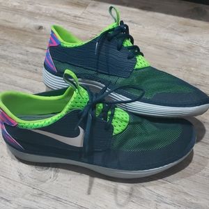 Multi colored Nikes